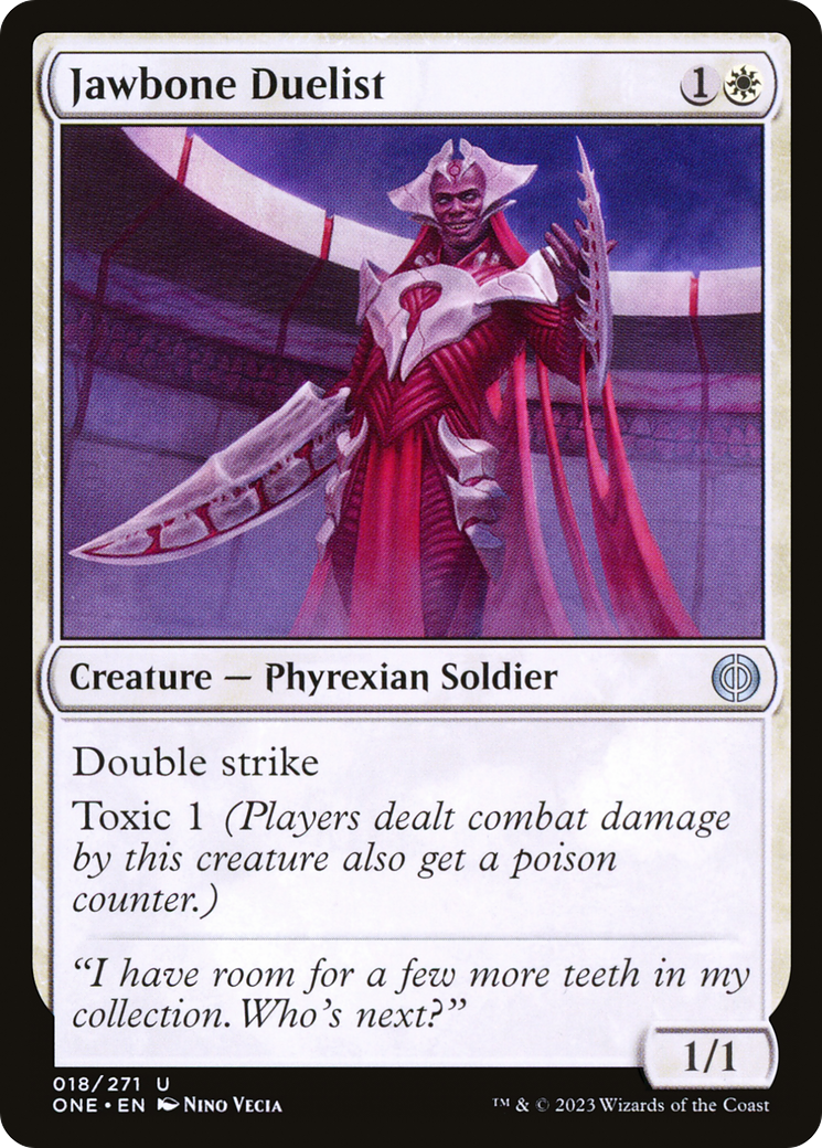 Jawbone Duelist [Phyrexia: All Will Be One] | Good Games Morley