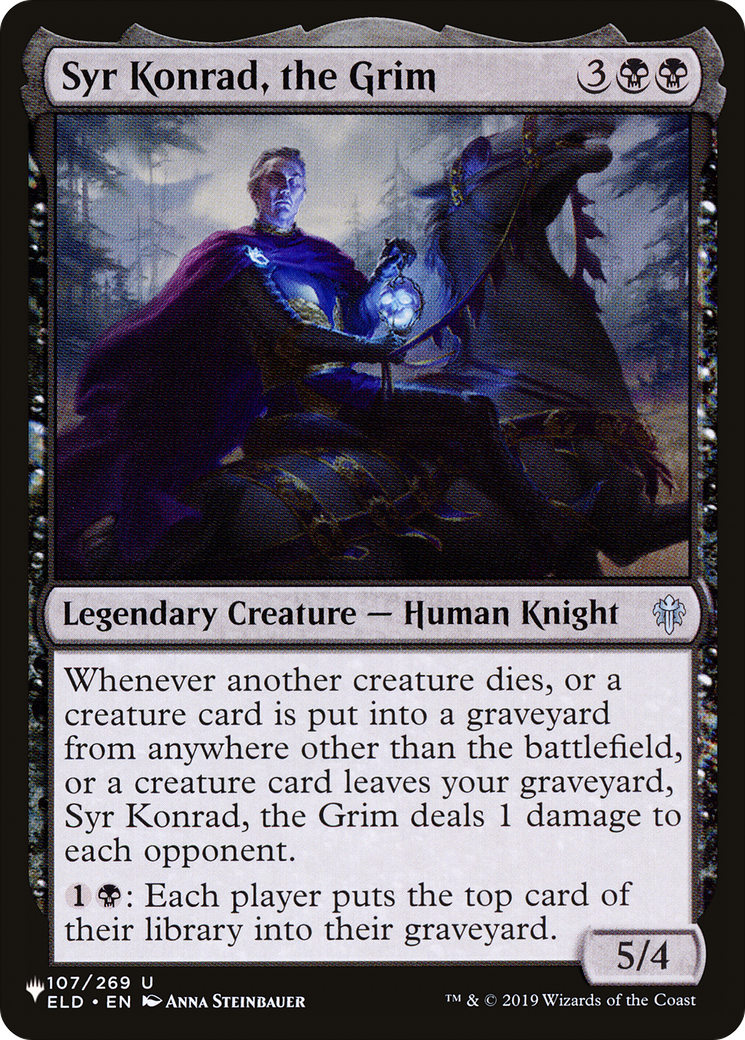 Syr Konrad, the Grim [The List] | Good Games Morley