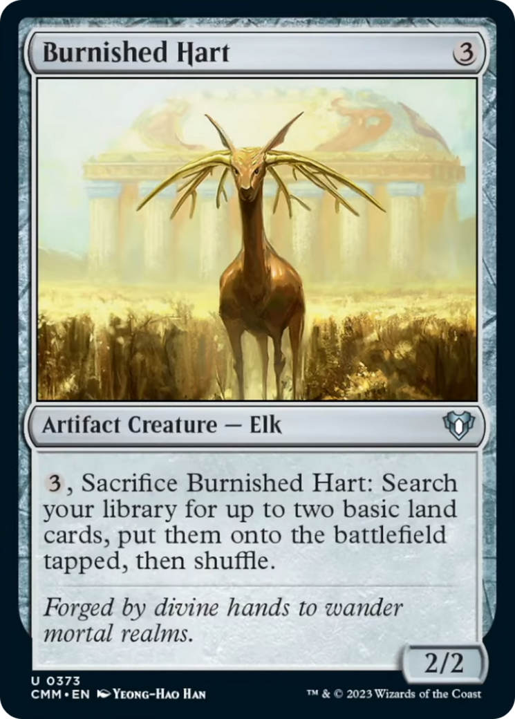 Burnished Hart [Commander Masters] | Good Games Morley