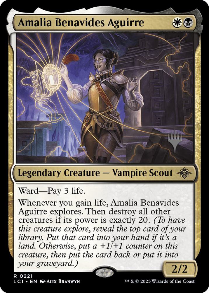 Amalia Benavides Aguirre 221p/138 (Promo Pack: The Lost Caverns of Ixalan)  | Good Games Morley
