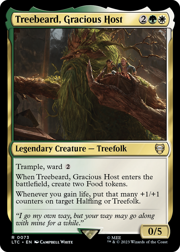 Treebeard, Gracious Host [The Lord of the Rings: Tales of Middle-Earth Commander] | Good Games Morley
