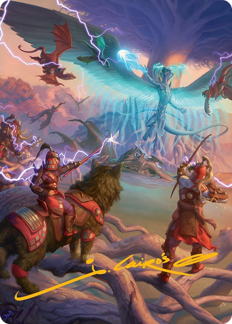 All-Out Assault Art Card (50/54) [Tarkir: Dragonstorm Art Series] | Good Games Morley