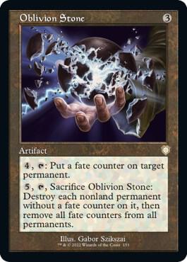 Oblivion Stone Retro Frame 153/40 (Commander: The Brothers' War)  | Good Games Morley