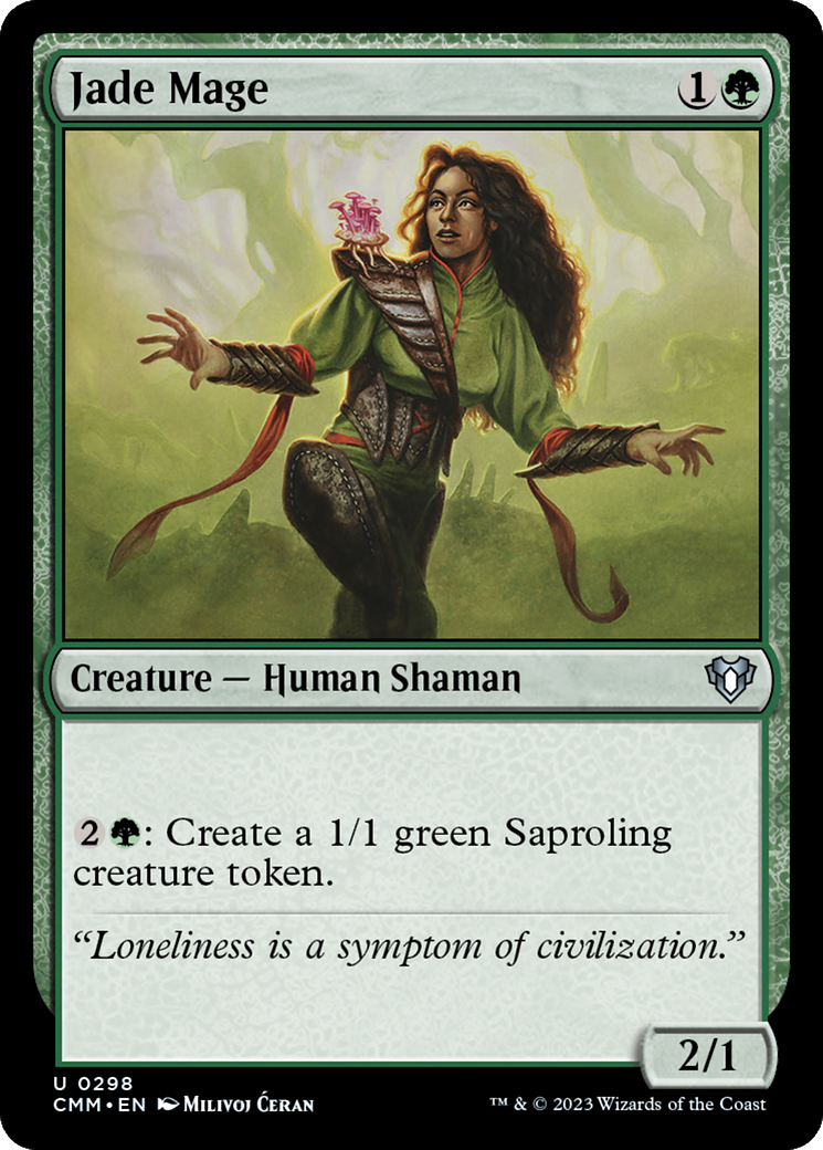 Jade Mage [Commander Masters] | Good Games Morley