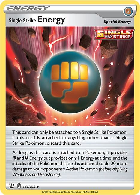Single Strike Energy 141/163 (SWSH05: Battle Styles)  | Good Games Morley