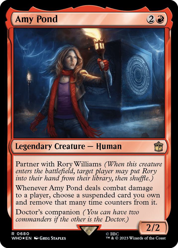 Amy Pond 680/331 (Universes Beyond: Doctor Who)  - Surge Foil | Good Games Morley
