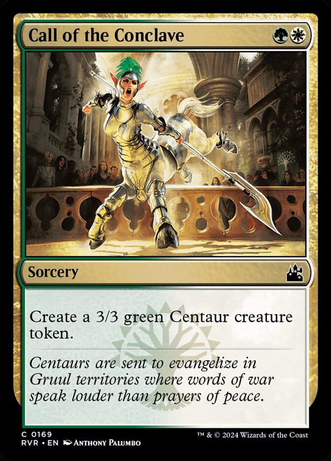 Call of the Conclave 169/291 (Ravnica Remastered)  - Foil | Good Games Morley