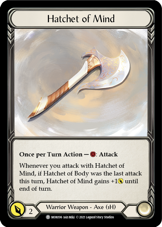 Spectral Shield //Hatchet of Mind [MON104 // MON106] (Monarch)  1st Edition Normal | Good Games Morley