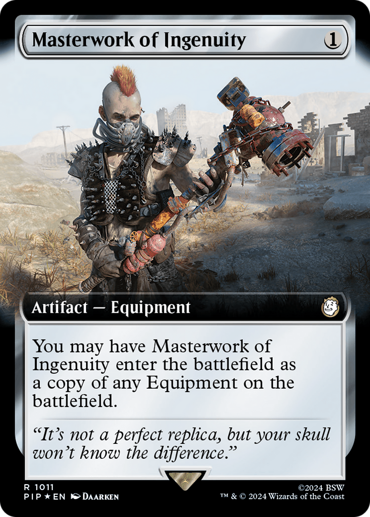 Masterwork of Ingenuity (Extended Art) (Surge Foil) [Fallout] | Good Games Morley