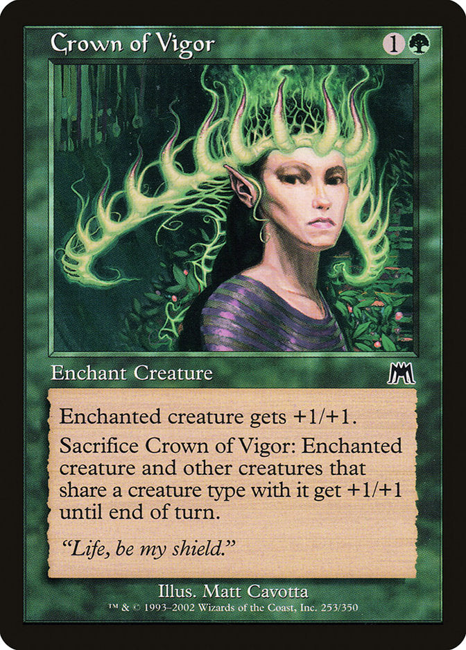 Crown of Vigor 253/350 (Onslaught)  | Good Games Morley