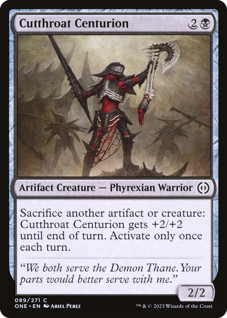 Cutthroat Centurion [Phyrexia: All Will Be One] | Good Games Morley