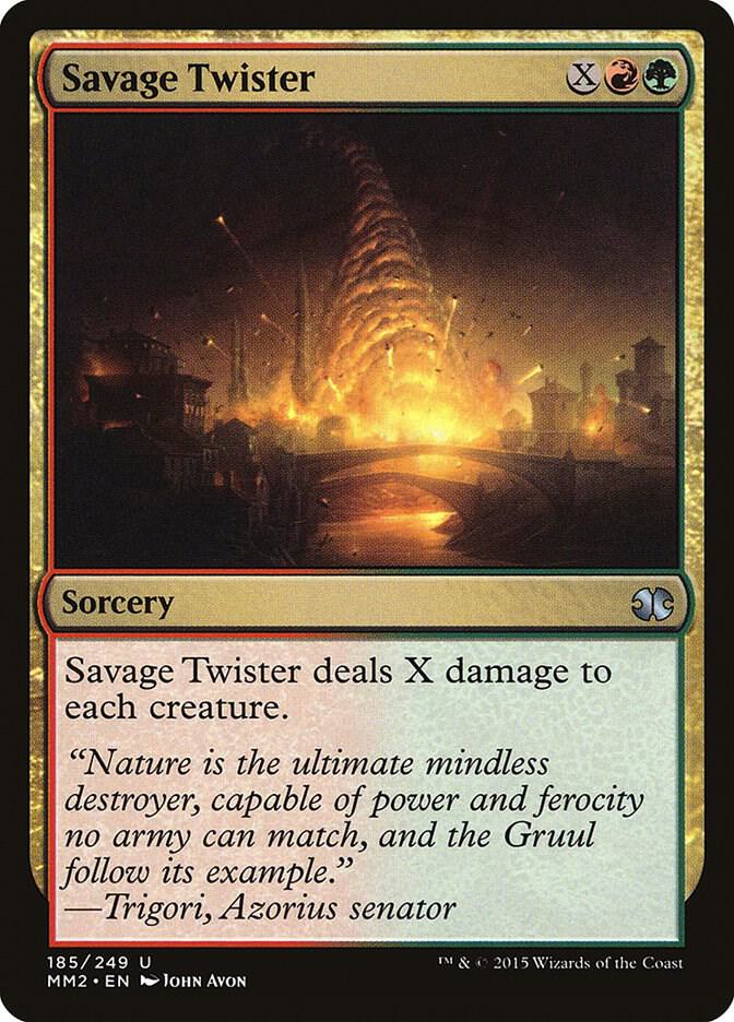 Savage Twister 185/249 (Modern Masters 2015)  - Foil | Good Games Morley