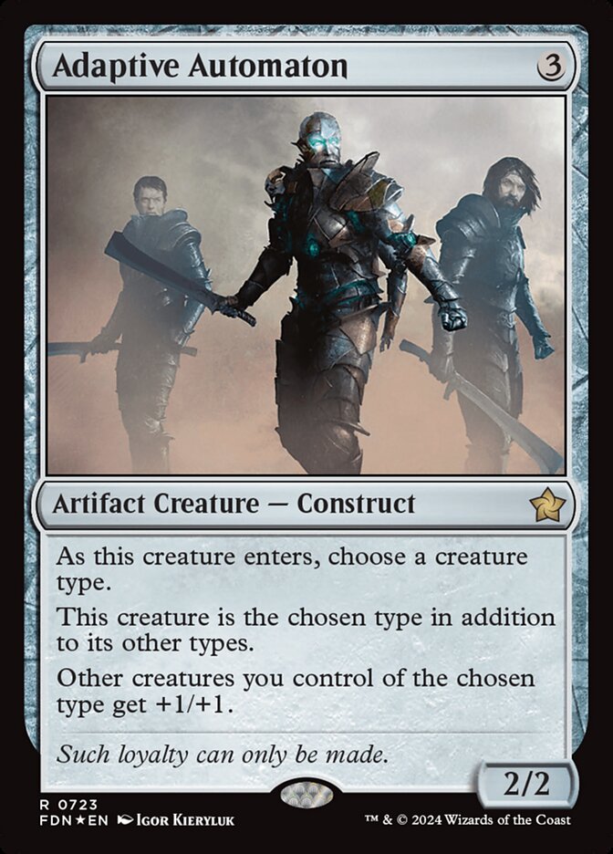 Adaptive Automaton 723/291 (Foundations)  - Foil | Good Games Morley
