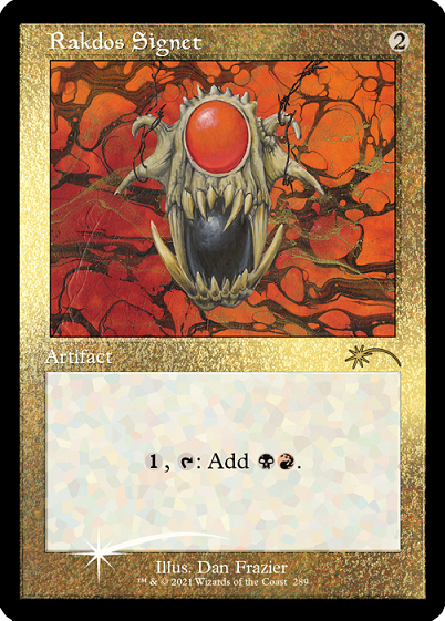 Rakdos Signet (Retro) (Foil Etched) [Secret Lair Drop Series] | Good Games Morley