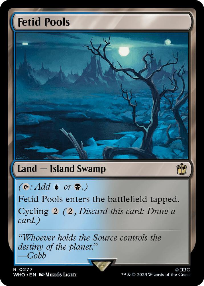Fetid Pools 277/331 (Universes Beyond: Doctor Who)  - Foil | Good Games Morley