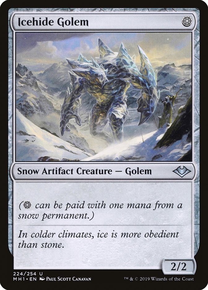 Icehide Golem 224/254 (Modern Horizons)  | Good Games Morley