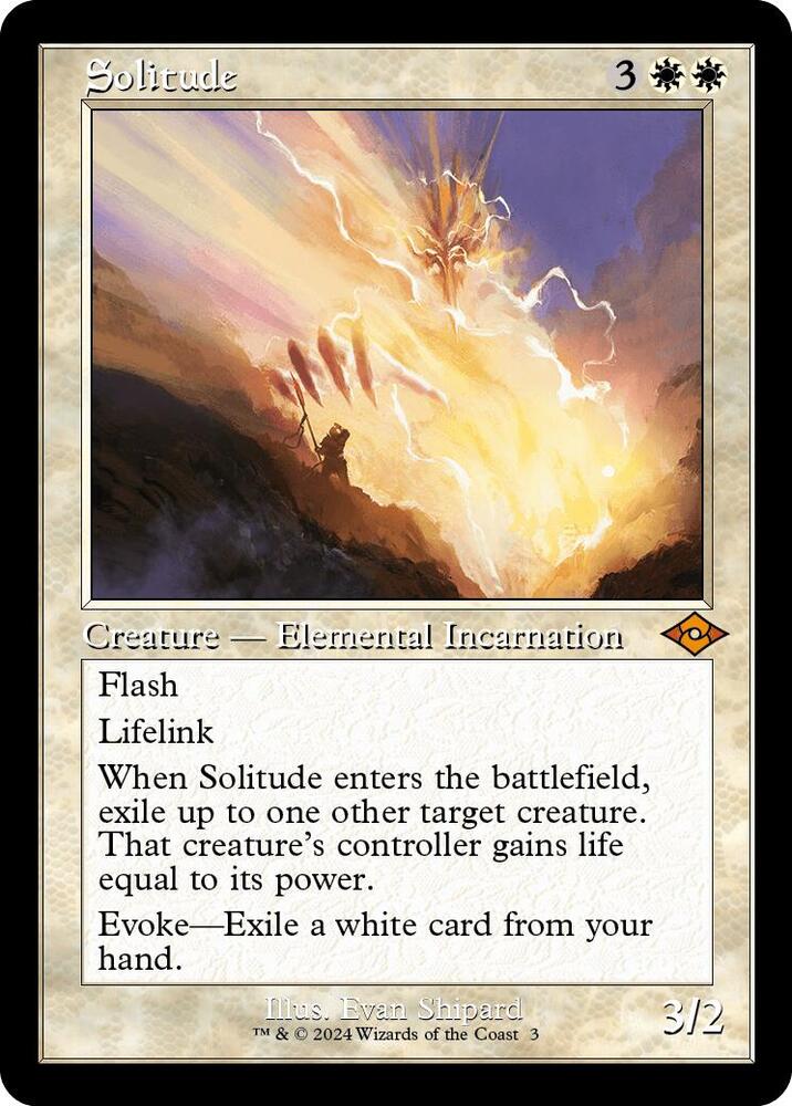 Solitude Retro Frame 3 (Modern Horizons 2)  | Good Games Morley