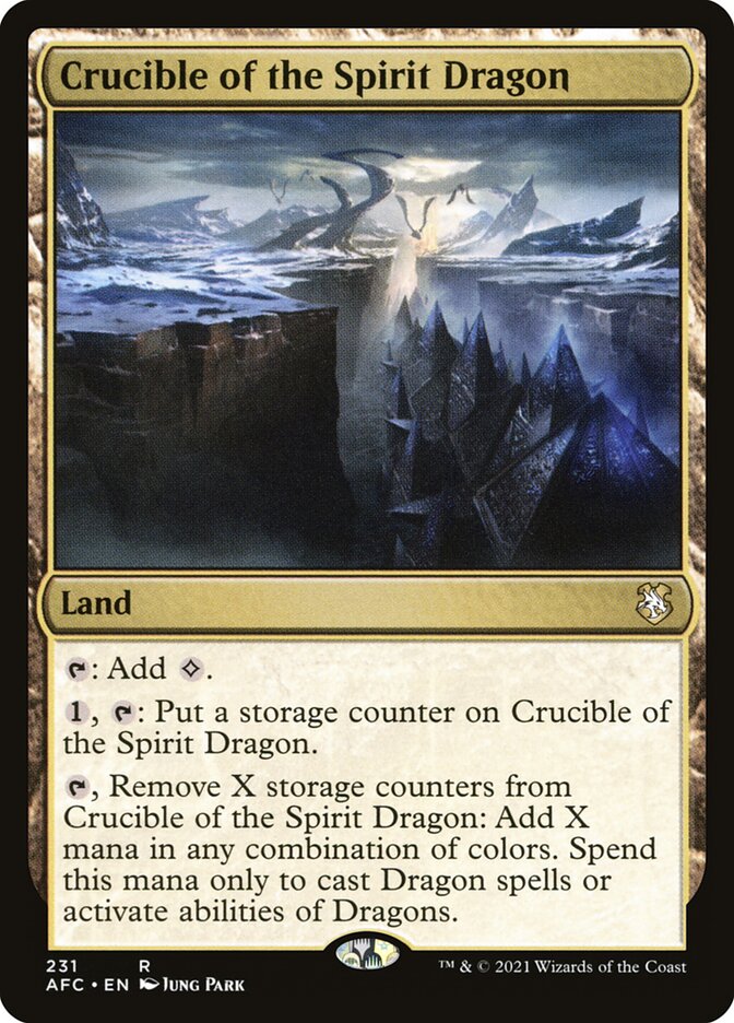 Crucible of the Spirit Dragon 231 (Commander: Adventures in the Forgotten Realms)  | Good Games Morley