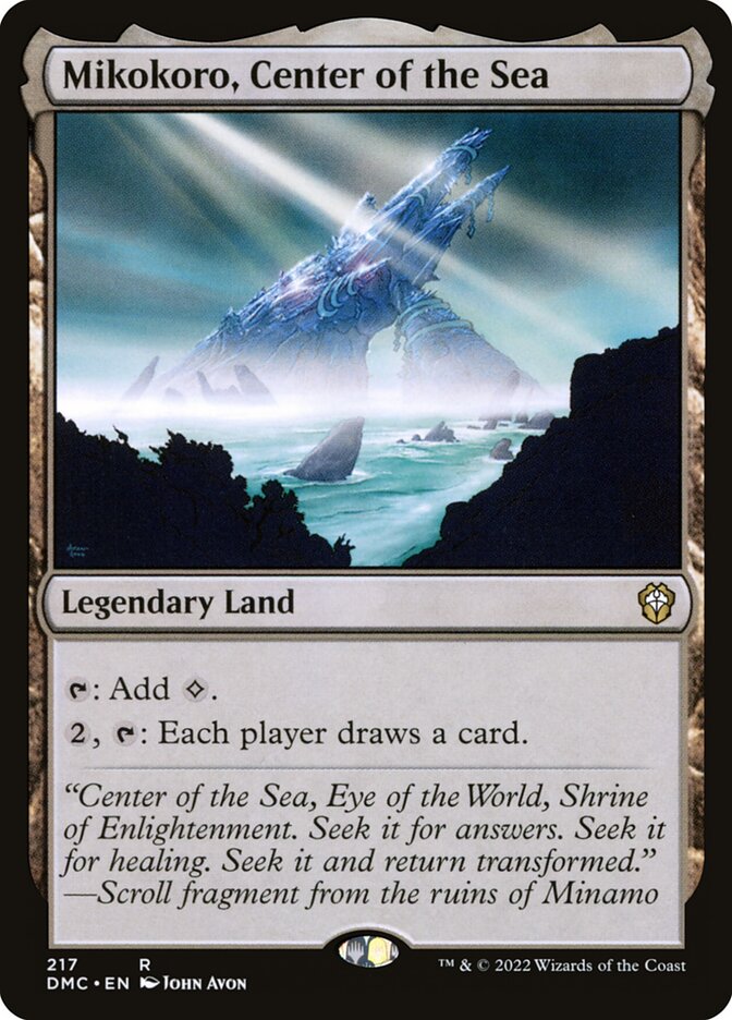 Mikokoro Center of the Sea 217 (Commander: Dominaria United)  | Good Games Morley