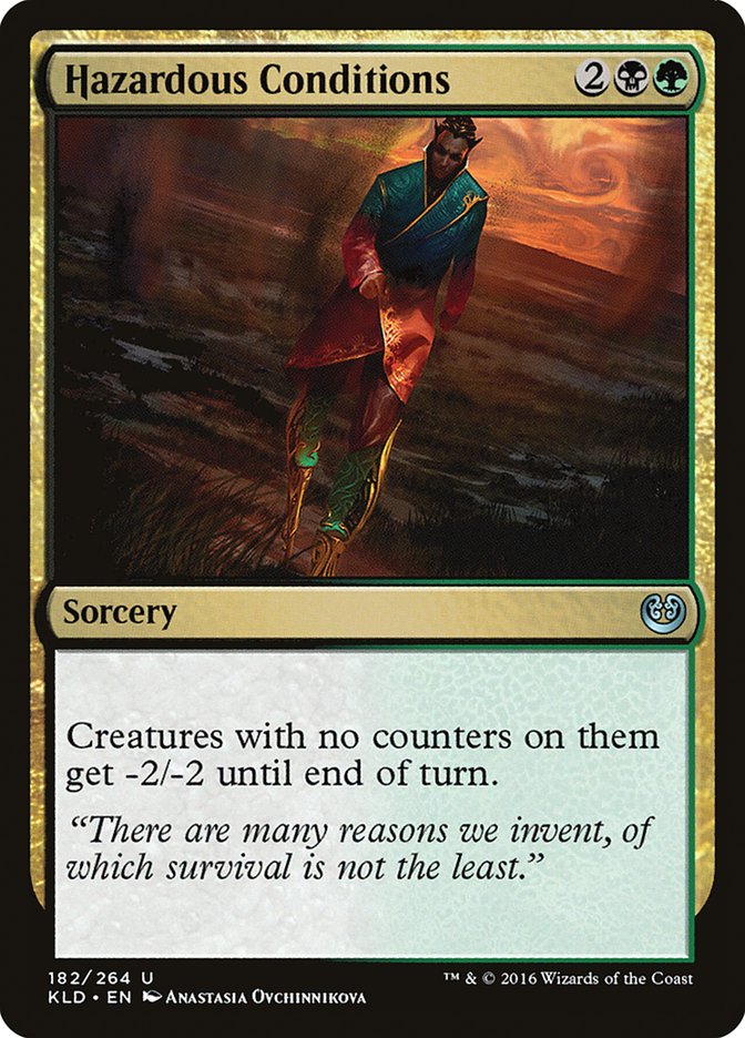 Hazardous Conditions 182/264 (Kaladesh)  - Foil | Good Games Morley