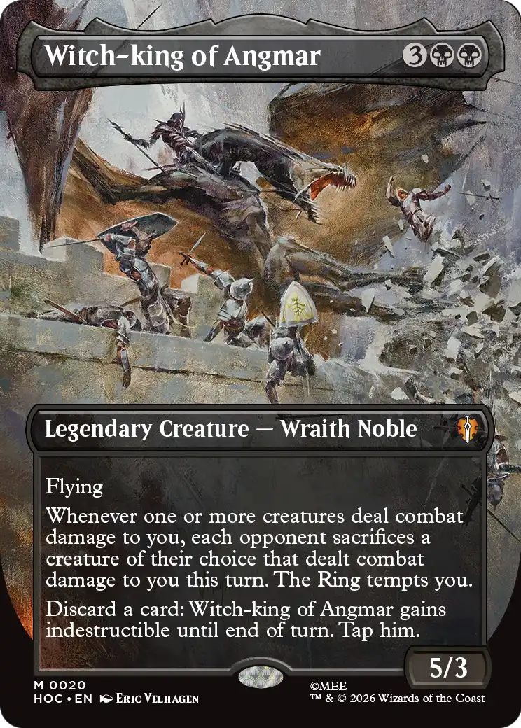 Witch-king of Angmar (Borderless) [The Hobbit: Eternal-Legal] | Good Games Morley
