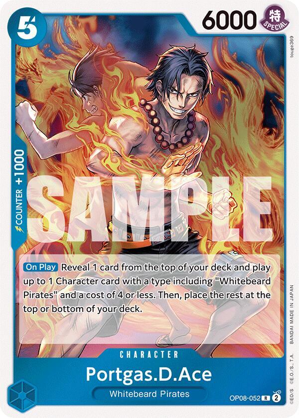 Portgas.D.Ace OP08-052 (Two Legends)  - Foil | Good Games Morley