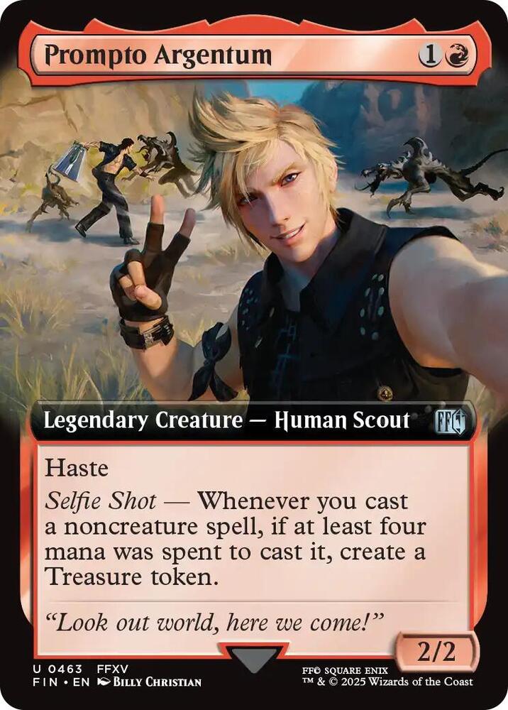 Prompto Argentum  463 (FINAL FANTASY)  - Extended Art | Good Games Morley