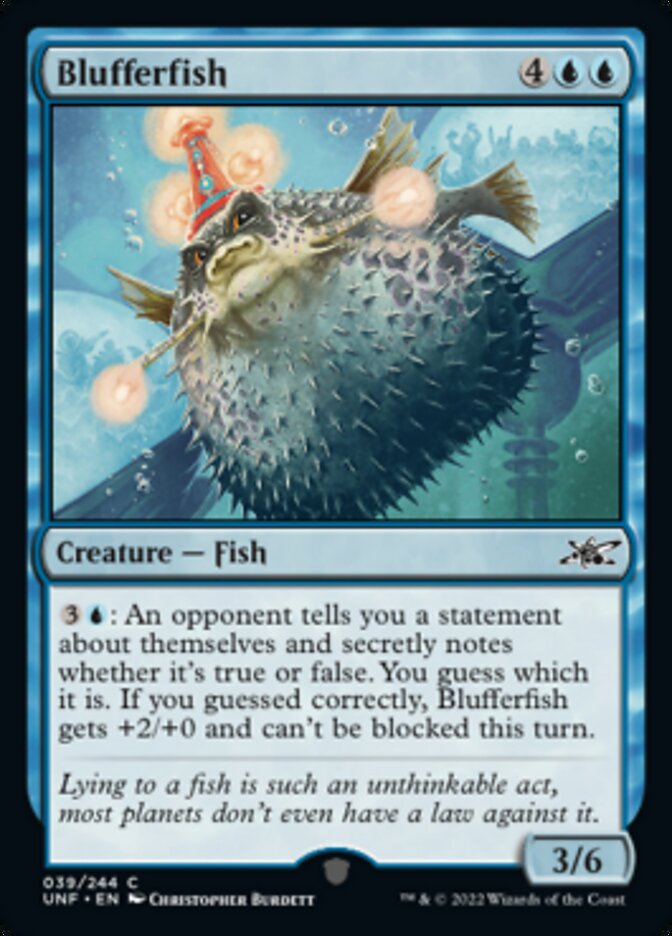 Blufferfish [Unfinity] | Good Games Morley