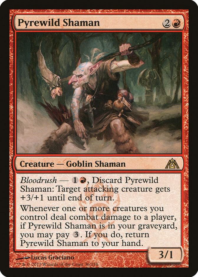 Pyrewild Shaman 36 (Dragon's Maze)  | Good Games Morley