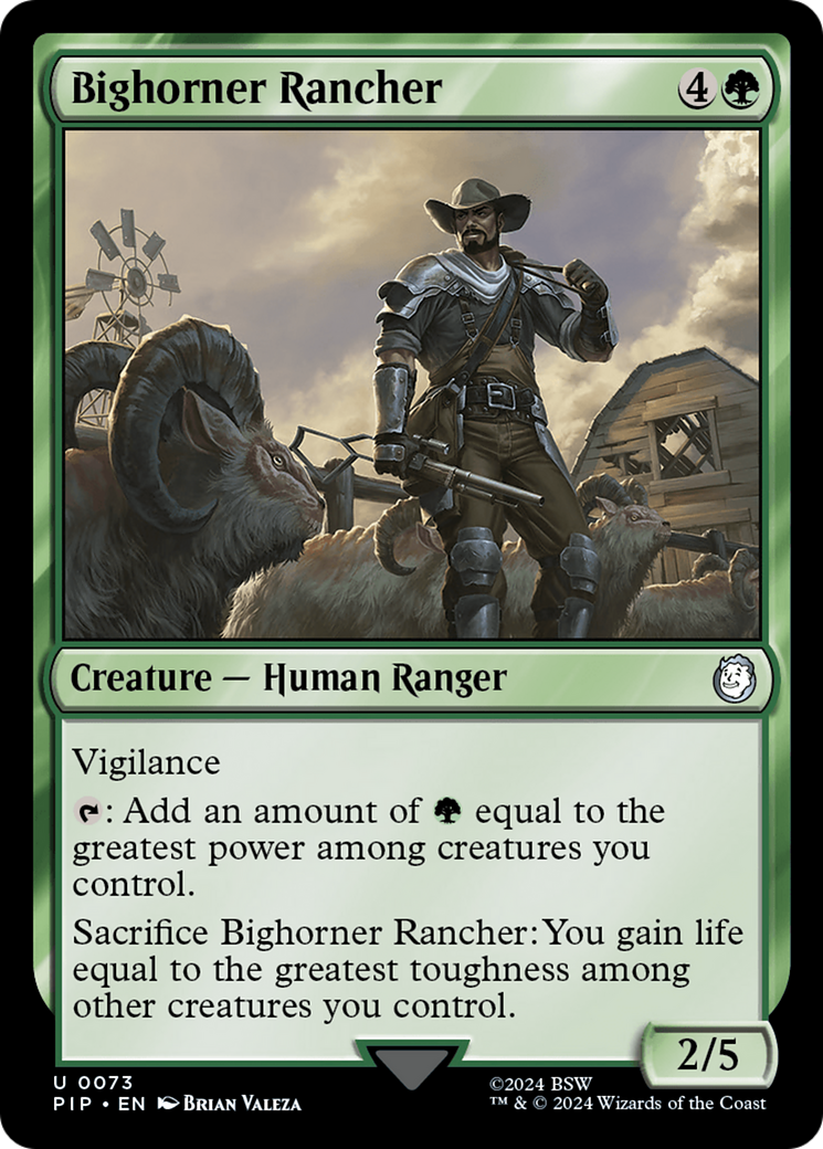 Bighorner Rancher [Fallout] | Good Games Morley
