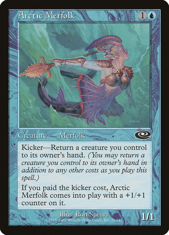 Arctic Merfolk 21/143 (Planeshift)  - Foil | Good Games Morley