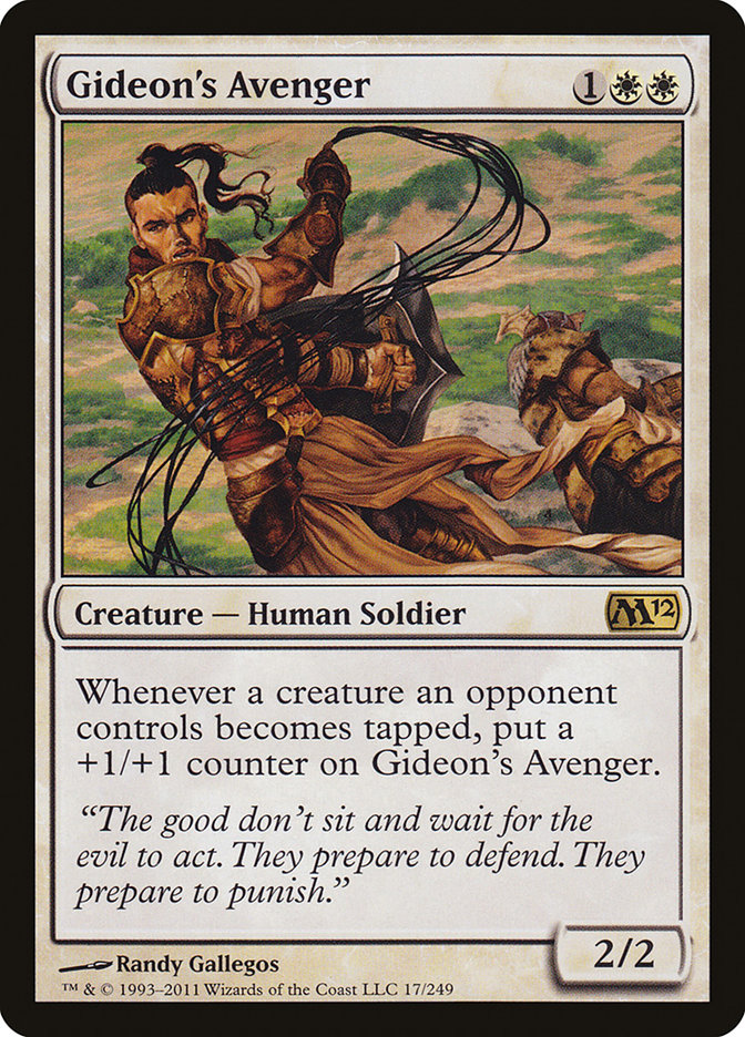 Gideon's Avenger 17/249 (Magic 2012 (M12))  | Good Games Morley