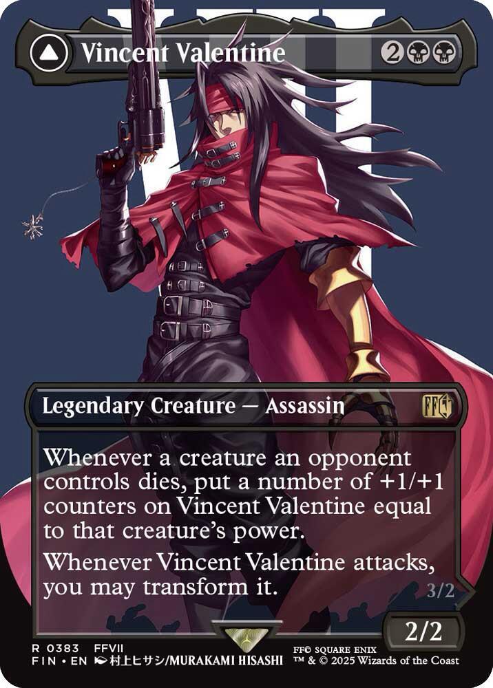 Vincent Valentine // Galian Beast 383 (FINAL FANTASY)  - Borderless | Good Games Morley