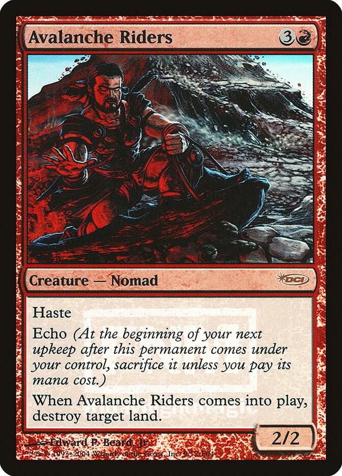 Avalanche Riders 9/12 (FNM Promos)  - Foil | Good Games Morley