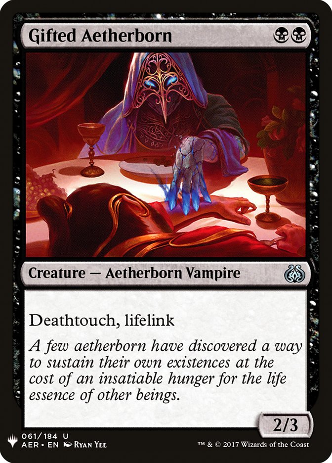 Gifted Aetherborn [Mystery Booster] | Good Games Morley