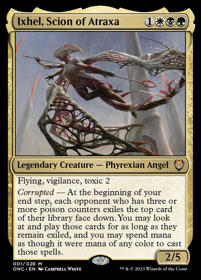 Ixhel, Scion of Atraxa 1 (Commander: Phyrexia: All Will Be One)  | Good Games Morley