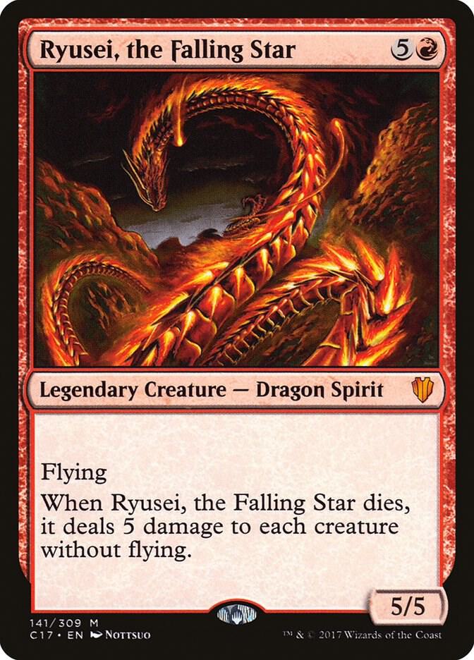 Ryusei, the Falling Star 141/309 (Commander 2017)  | Good Games Morley
