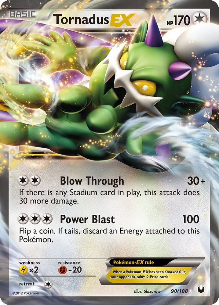 Tornadus EX 90/108 (Dark Explorers)  - Holofoil | Good Games Morley