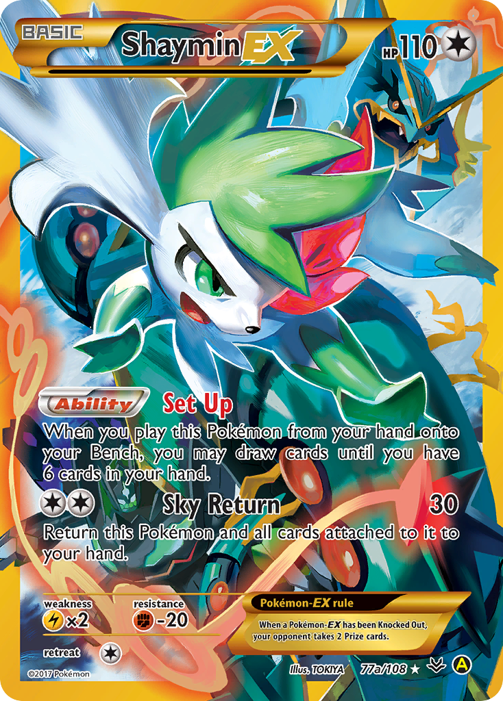 Shaymin EX (77a/108) [Alternate Art Promos] | Good Games Morley