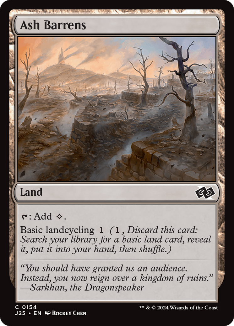 Ash Barrens [Foundations Jumpstart] | Good Games Morley