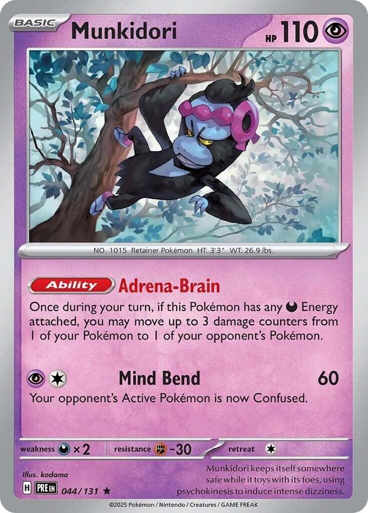Munkidori 044/131 (SV: Prismatic Evolutions)  - Holofoil | Good Games Morley