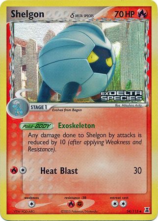 Shelgon (54/113) (Delta Species) (Stamped) [EX: Delta Species] | Good Games Morley