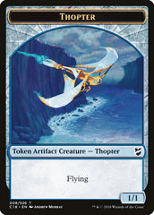 Myr (007) // Thopter (008) Double-Sided Token [Commander 2018 Tokens] | Good Games Morley
