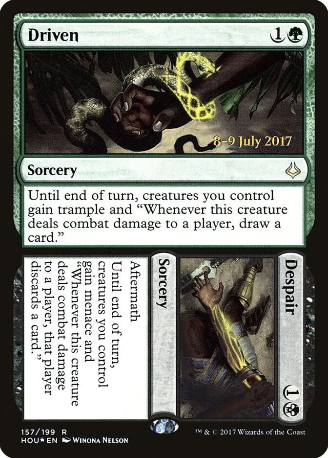 Driven Despair 157s/62 (Prerelease Cards)  - Foil | Good Games Morley