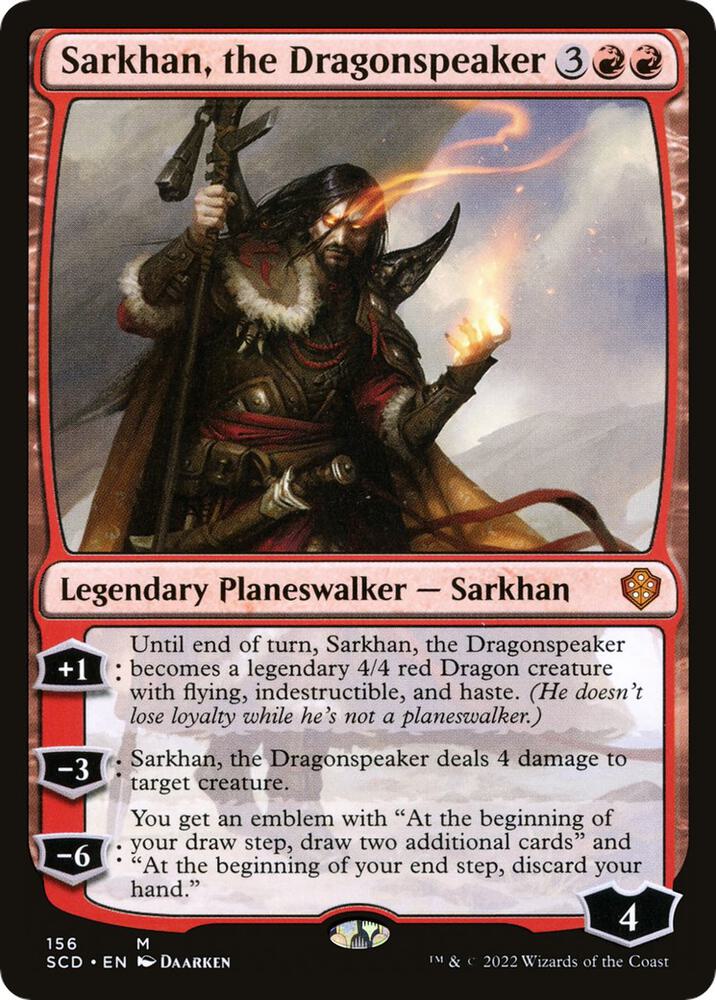 Sarkhan, the Dragonspeaker 156/352 (Starter Commander Decks)  | Good Games Morley
