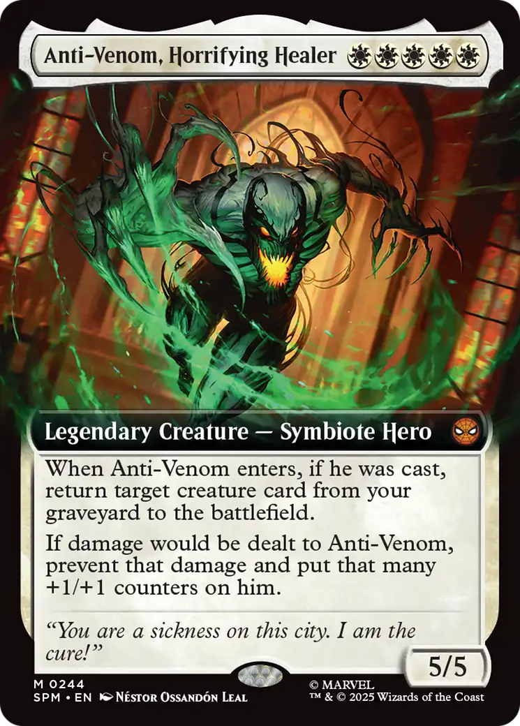 Anti-Venom, Horrifying Healer (Extended Art) [Marvel's Spider-Man] | Good Games Morley