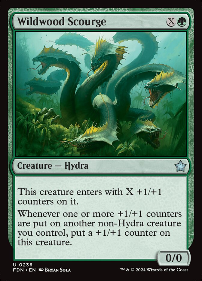 Wildwood Scourge 236/291 (Foundations)  - Foil | Good Games Morley