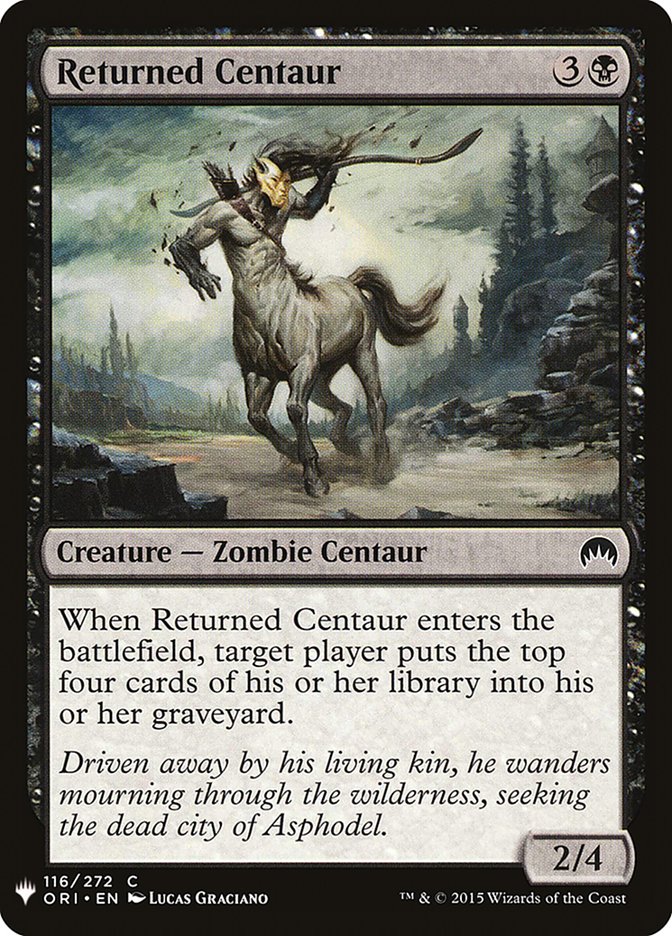 Returned Centaur [Mystery Booster] | Good Games Morley