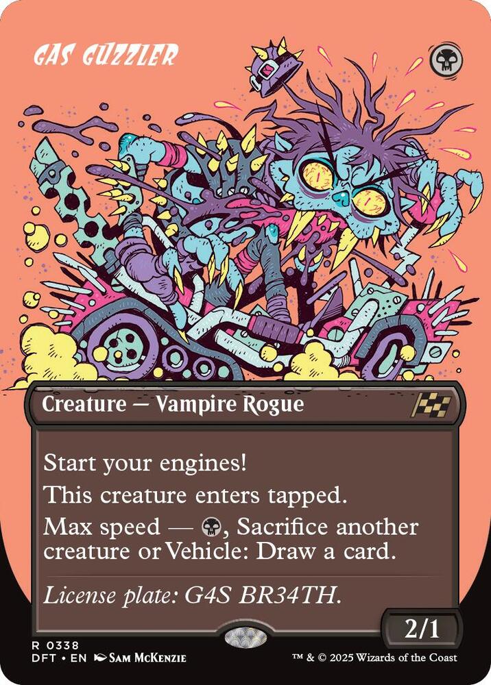 Gas Guzzler 338/291 (Aetherdrift)  - Borderless Foil | Good Games Morley