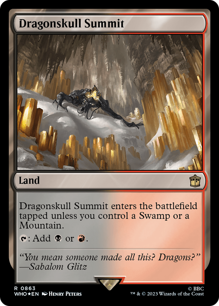 Dragonskull Summit (Surge Foil) [Doctor Who] | Good Games Morley